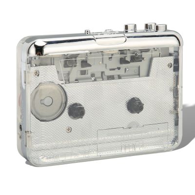 Portable Cassette Player, Cassette Tape Player, Multifunction Clear Stereo Sound FM Radio Cassette Player with 3.5mm Headphone Jack