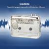 Portable Cassette Player, Cassette Tape Player, Multifunction Clear Stereo Sound FM Radio Cassette Player with 3.5mm Headphone Jack view 3