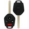 Replacement Keyless Remote Head Key Fob for Subaru Outback 2013 FCC CWTWBU766 Part Number 57497-AJ00A 57497AJ00A view 1
