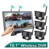 10'' AHD Digital Wireless DVR Recorder Reverse Backup Camera With WiFi MonitorCompatible With Truck/Trailer/Bus/RV/Pickups/Trailer(Add 1 camera,No SD Card) view 3