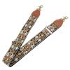 KIMISS Adjustable Vintage Embroidered Camera Strap with Wide, Thickened Polyester Webbing for Digital SLR Cameras (Orange and Blue) view 1