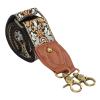 KIMISS Adjustable Vintage Embroidered Camera Strap with Wide, Thickened Polyester Webbing for Digital SLR Cameras (Orange and Blue) view 2