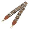 KIMISS Adjustable Vintage Embroidered Camera Strap with Wide, Thickened Polyester Webbing for Digital SLR Cameras (Orange and Blue) view 3
