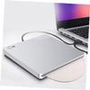 Angoily 1set USB External Cd Burner Dual Interface Cd Drive Type Type Compatible Portable for Use Fast Transmission Lightweight Design view 4
