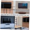 KICHOUSE Adjustable Tv Stand Base for LCD Led Tvs Metal Desktop Holder Support Easy Installation Compatible Screens up to Small view 2