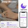 CNBRO Smart Ring Heart Rate Monitor Blood Pressure Ring Sleep Tracker Fitness Ring Pedometer Step Counter Calories Fitness Tracker Waterproof Health Smart Rings for Men Women view 2