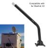Buachois Roof Mount for,Adjustable Mounting Kit Satellites Stainless Steel Portable Wall Roof Mount for Internet Kit Satellite view 4