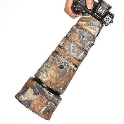 CHASING BIRDS Lens Camouflage Waterproof Coat for Nikon Z 600mm f/6.3 VR S Rainproof Lens Protective Cover Version IV (Forest Camouflage, with 2.0X TC)