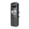 Camnoon 4K Body Camera with Audio and Video Recording Wearable Body Cam Mini Webcam 180 Rotatable Lens IR Night Vision One-Key Alarm with Mini Tripod for Law Enforcement Delivery Personal Traveling view 1