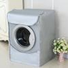 XvuaTeIw Silver Washer-Dryer Cover Washing Machine Cover Polyester Sunscreen Laundry Silver-Coated Waterproof Cover(60x65x85cm) view 2