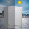 XvuaTeIw Silver Washer-Dryer Cover Washing Machine Cover Polyester Sunscreen Laundry Silver-Coated Waterproof Cover(60x65x85cm) view 3