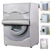 XvuaTeIw Silver Washer-Dryer Cover Washing Machine Cover Polyester Sunscreen Laundry Silver-Coated Waterproof Cover(60x65x85cm) view 4