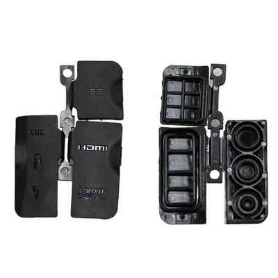 XvuaTeIw Expand & Flash & MIC & Remote NIC& USB AV Out & HDMI Interface rubbe lid Parts Compatible with Canon EOS 1DX 1D-X SLR(Without Expand Cap)