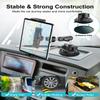 Dosvsi Car Tablet Mount Dashboard, [UP to 15.6"] Ultra-Stable Suction Cup Tablet Holder for Truck, Heavy Duty Vehicle Windshield Cradle for iPad Pro 12.9 Air Mini, Galaxy tab, iPhone, 6.1-15.6" Device view 4