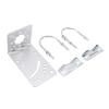 Antenna Pole Mount Bracket Kit, Iron L Shaped Mount for Satellite Internet, Easy Installation on Ground Wall Roof, Adjustable for Optimal Signal, Sturdy and Sturdy view 2