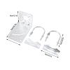 Antenna Pole Mount Bracket Kit, Iron L Shaped Mount for Satellite Internet, Easy Installation on Ground Wall Roof, Adjustable for Optimal Signal, Sturdy and Sturdy view 3