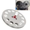 Empty Tape Reel, 1/4 7 Inch Aluminum Metal Reel, Aluminum Alloy Universal Open Reel Sound Tape Empty Take Up Reel, for Revox Studer Universal Opening Machine Parts (Silver) view 4