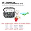 AGAOSH for Airpods Pro 2nd Generation Case, Strawberry Charm Keychain, Kawaii Heart Flower Daisy Key Chains view 2