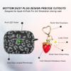 AGAOSH for Airpods Pro 2nd Generation Case, Strawberry Charm Keychain, Kawaii Heart Flower Daisy Key Chains view 3