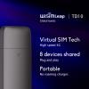 4G LTE Portable WiFi Hotspot for Travel No SIM Required, No Contract, Pocket Router Road Trips & Vehicles Works in 150+ Countries 100GB Data for USA Plug and Play Just for iOS Phone view 4