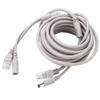 Cat 5 Cable & Power Extension Two in One, 20M RJ45+DC Ethernet IP Cameras & NVR, Suitable for 10Mbps/100Mbps Network, RJ45 with 2.1X Power Extension view 4