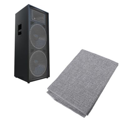 Asixxsix Speaker Grill Cloth Stereo Mesh Fabric for Speaker Repair, 59.06 X 19.69inch Protective Mesh Cloth Stereo Fabric Replacement for Home Stage Speakers and KTV Boxes