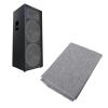 Asixxsix Speaker Grill Cloth Stereo Mesh Fabric for Speaker Repair, 59.06 X 19.69inch Protective Mesh Cloth Stereo Fabric Replacement for Home Stage Speakers and KTV Boxes view 1