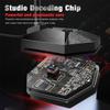 BESTonZON 1pc Bendable RGB USB Microphone for Video Conferences and Voice Chat Mini Desktop Mic Effects Drive Design for Home Office and Streaming Use view 3