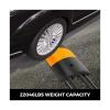 6' Heavy Duty Rubber Speed Bump with Cable Protected Ramp - 72.4" Small 12" Small 2.4", 2 Channel for Garages and Gravel Roads(2 Pack) view 4