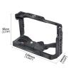 Camera Cage Compatible with Sony A6700 Compatible with DJI RS4Pro Stabilizer,Built-in Threaded Holes, Cold Shoe and Quick Release Plate (a6700 cage) view 4
