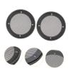 ULTECHNOVO 2pcs Speaker Mesh Covers Iron Protective Grills for Car Easy to Install Decorative Guards Black Replacement for Old Speaker Nets view 4