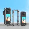 Action Camera Case Camera Frame Cage Aluminum Alloy Protective Frame Silicone Lens Cover X4 Camera view 1