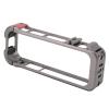 Action Camera Case Camera Frame Cage Aluminum Alloy Protective Frame Silicone Lens Cover X4 Camera view 2