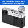 Camera Thumb Strap, Aluminum Alloy Metal Thumb Strap, Portable Hot Shoe Thumb Rest, Camera Accessories for X100VI, X100V, X100F, XE3, view 2