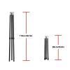 Astronomical Telescope Tripod, Aluminum Alloy Material, 2 Sections Height Adjustable, 3/8 Inch Interface, 15KG Loading Capacity, with Rubber Pads for Stability, Simple Installatio view 3