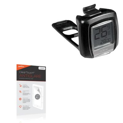 BoxWave Screen Protector Compatible with Bontrager GOtime Cycling Computer - ClearTouch Anti-Glare (2-Pack), Anti-Fingerprint Matte Film Skin