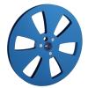 1/4 7 inch Empty Take Up Reel to Reel Hub 6 Holes, 1/4 7 Inch Nab Aluminum Metal Reel Empty Tape Reel for Recording Open Reel Takeup Reel Machine Parts (Blue) view 1