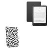 BoxWave Case Compatible with Amazon Kindle (11th Gen 2024) - Snow Leopard Plush SlipSuit, Animal Leopard Print Padded Soft Sleeve view 1
