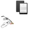 BoxWave Adapter Compatible with Amazon Kindle Paperwhite (11th Gen) - Micro SD Card miniReader, USB Type-C OTG Reader USB3.0 Adapter Keychain - Metallic Silver view 1