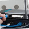 HOMSFOU 50pcs Ethernet Port Dust Caps Network Interface Protectors for Routers Desktops and Laptops Stylish Design Dirt Reusable Cover view 2