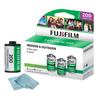 FUJIFILM 200 Color Negative Film (35mm Roll Film, 36 Exposures, 3-Pack) + BluebirdSales Microfiber Cleaning Cloth Bundle view 1