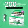 FUJIFILM 200 Color Negative Film (35mm Roll Film, 36 Exposures, 3-Pack) + BluebirdSales Microfiber Cleaning Cloth Bundle view 2