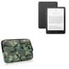 BoxWave Case Compatible with Amazon Kindle Paperwhite (11th Gen) - Camouflage Suit with Pocket, Neoprene Camo Suit Zipper Pocket for Storage view 1