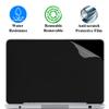 15 15.6 Inch Laptop Skin Sticker Cover Premium Sticker Cover Art Decal Decorative (Included 2 Wrist Pad Skins) - Black view 2