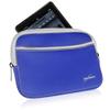 BoxWave Case Compatible with Amazon Kindle (11th Gen 2024) - SoftSuit with Pocket, Soft Pouch Neoprene Cover Sleeve Zipper Pocket - Super Blue view 3
