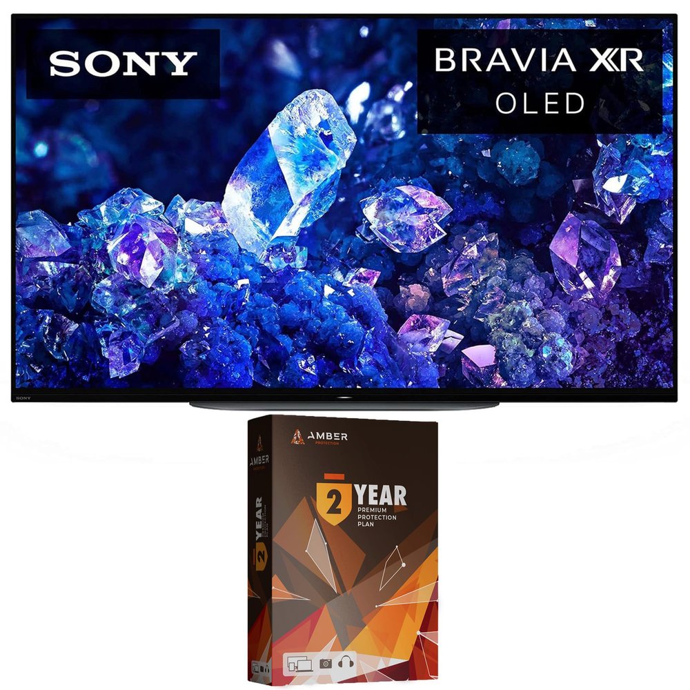 Sony XR48A90K 48 Inch 4K Bravia XR OLED High Definition Resolution Smart TV with 2 Year Amber Protection Plan (2022)