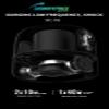 60W Portable Bluetooth Party Speaker with RGB Lights, Waterproof with One Microphone (Black) view 3