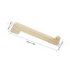 HOMSFOU 2pcs Wooden Laptop Stand Risers for Desk Cooling Laptop Stand Holder Desk for view 2