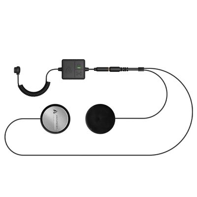 IASUS Ultra Thin Motorcycle Helmet Bluetooth Headset - Transparency Mode, IP65 Waterproof - XS2.1R Drop-in Audio, 5.2 Bluetooth Helmet Speakers for Motorcycle, Bicycle, Snowboard & Ski