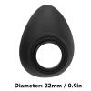 QANYEGN Camera Eye Cup, Rubber Camera Parts, 22mm Eyepiece Viewfinder Eyeshade for D700 D800 F5 D3S F6 D4 D3X D2X D2H view 3